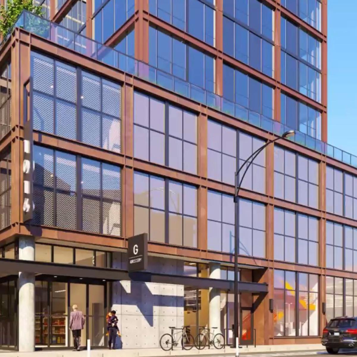 Renderings emerge for revised development at 1016 W. Jackson